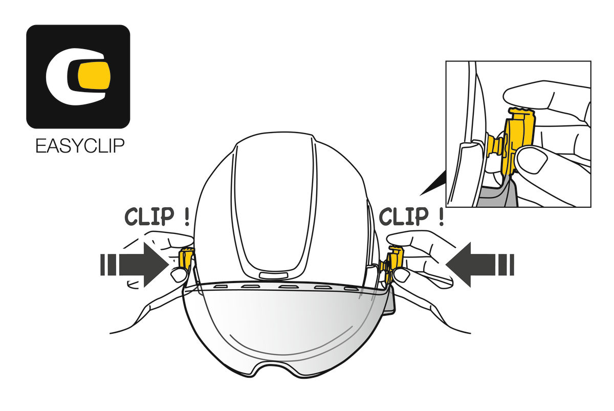 PETZL VIZIR Beschermend vizier voor VERTEX® en STRATO® helm - Afbeelding 4