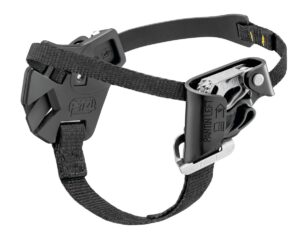 PETZL PANTIN® CLICK Voetstijgklem met kliksysteem - Linkervoet - Zwart