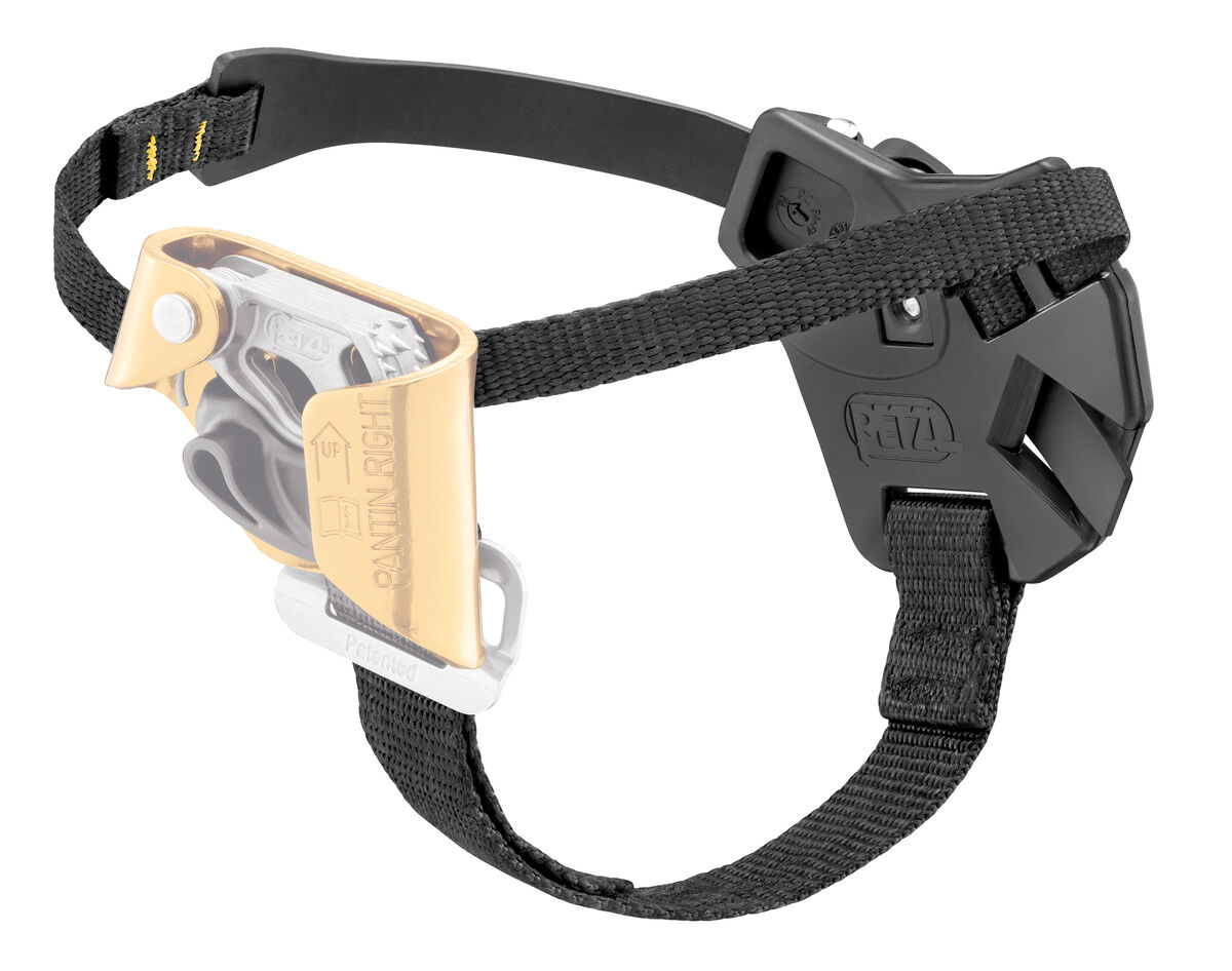 PETZL PANTIN® CLICK Vervangende voetband - Linkervoet - Zwart