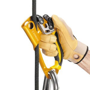 PETZL ASCENSION Handstijgklem - Rechterhand - Zwart/Geel - Afbeelding 2