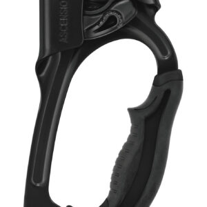 PETZL ASCENSION Handstijgklem - Rechterhand - Zwart