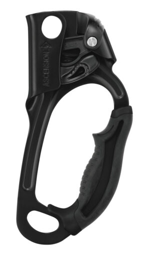 PETZL ASCENSION Handstijgklem - Rechterhand - Zwart