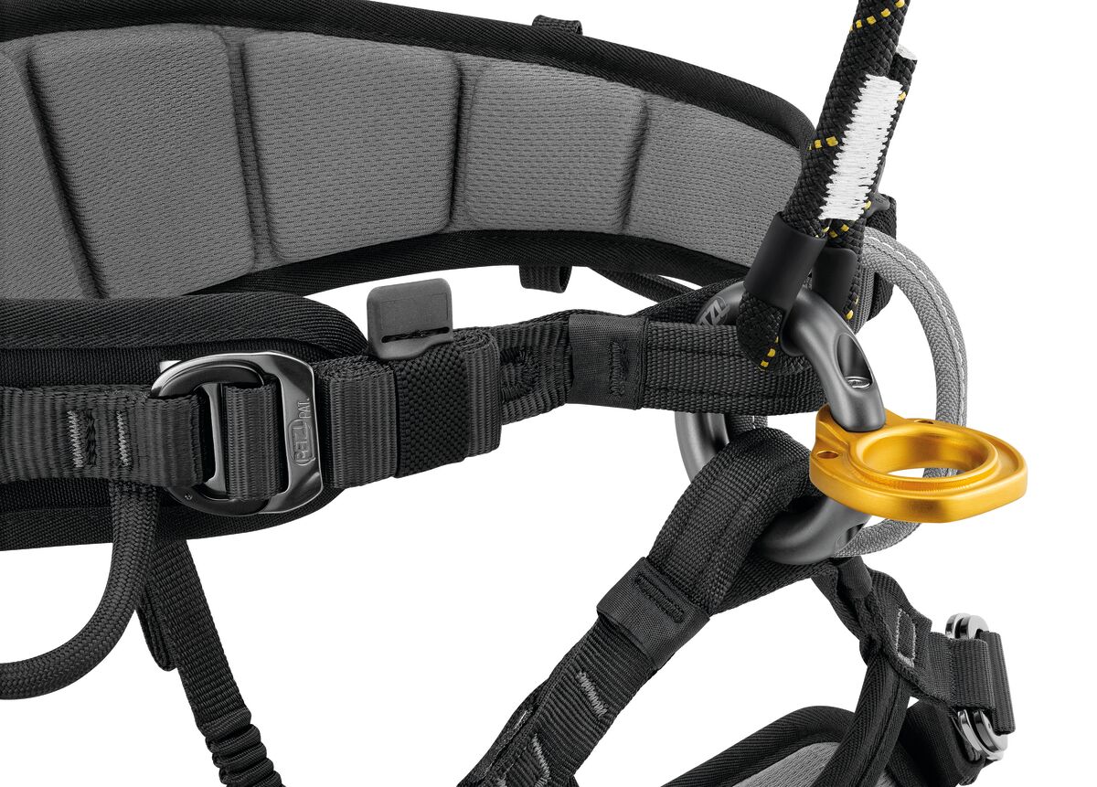 PETZL RING2RING Dubbele ring voor zitgordels met beugels in textiel - Afbeelding 2