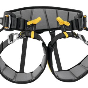 PETZL FALCON® ASCENT Reddingsharnas - Maat 1 - Zwart/Geel