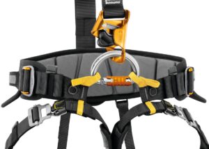 PETZL FALCON® ASCENT Reddingsharnas - Maat 1 - Zwart/Geel - Afbeelding 2