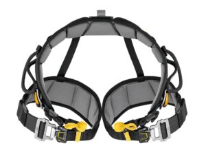 PETZL FALCON® ASCENT Reddingsharnas - Maat 1 - Zwart/Geel - Afbeelding 3