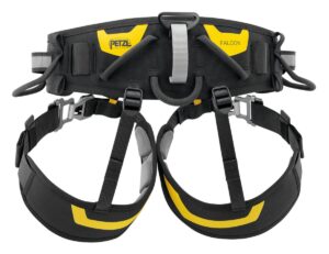 PETZL FALCON® ASCENT Reddingsharnas - Maat 1 - Zwart/Geel - Afbeelding 6