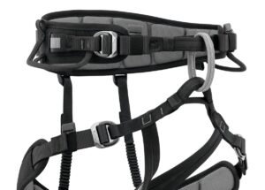 PETZL FALCON® MOUNTAIN Reddingsharnas - Maat 1 - Zwart/Grijs - Afbeelding 4