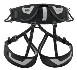 PETZL FALCON® MOUNTAIN Reddingsharnas - Maat 1 - Zwart/Grijs - Afbeelding 6