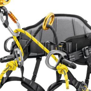 PETZL SEQUOIA® Boomsnoeiharnas met zitgordel - Maat 0 - Zwart/Geel - 2026 - Afbeelding 5