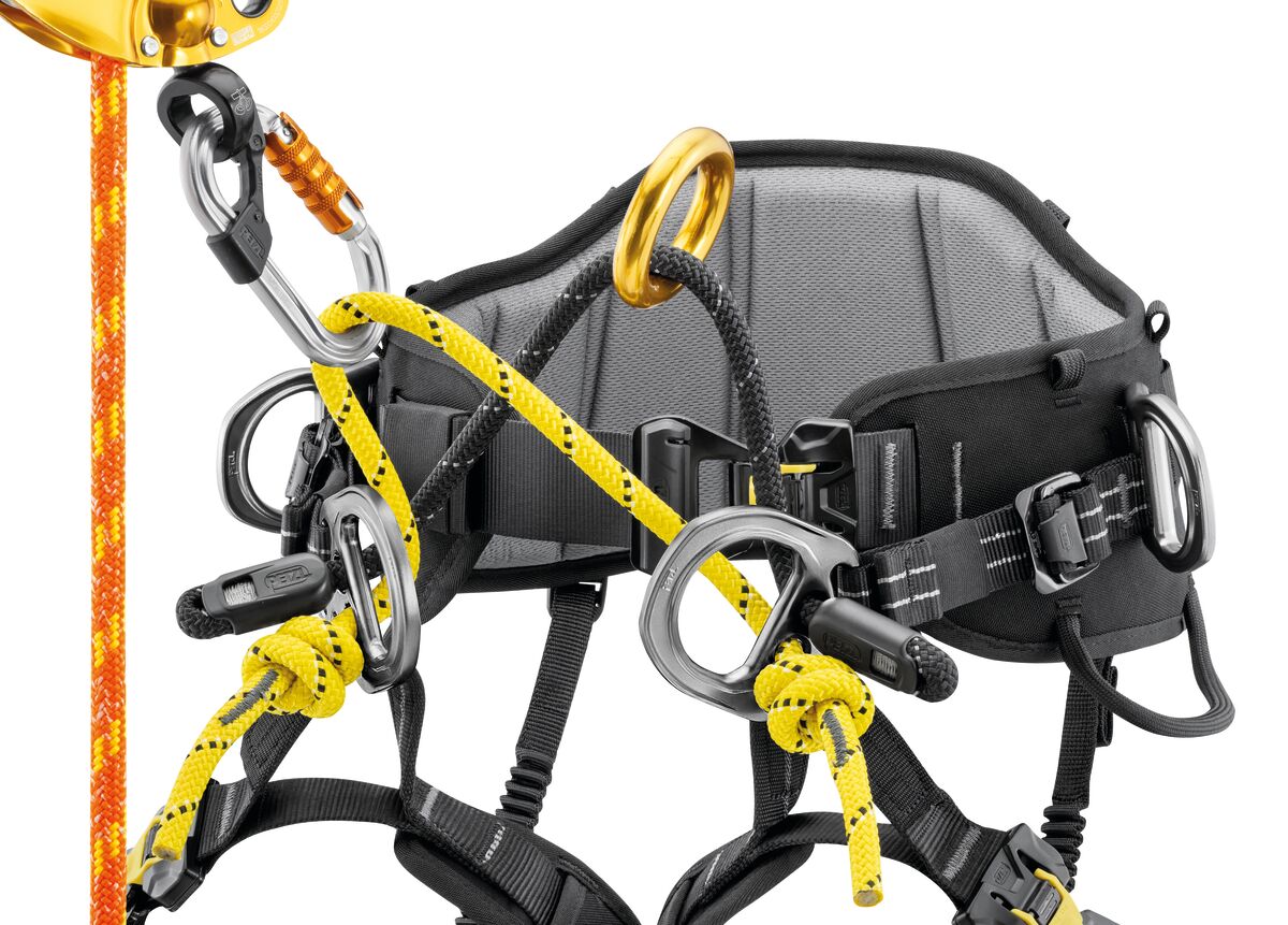 PETZL Verstelbare inbindbrug voor SEQUOIA® harnassen - Zwart - Afbeelding 3