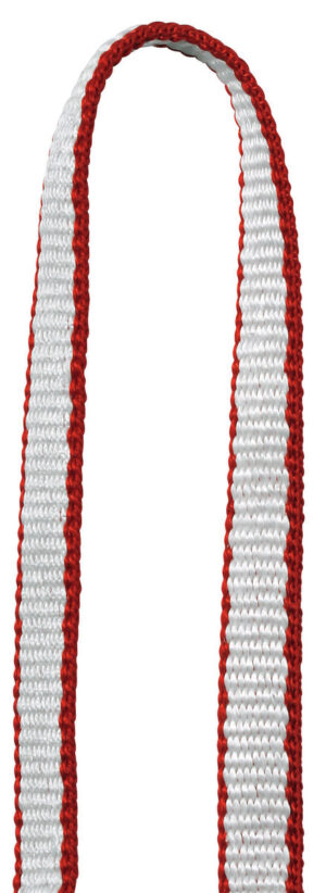 PETZL ST'ANNEAU Genaaide bandlus - Lichtgewicht - 120CM - Rood