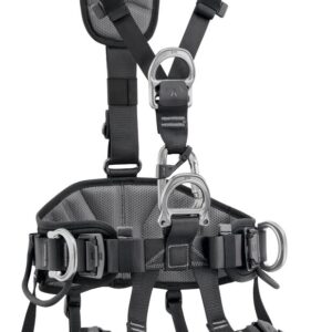 PETZL AVAO® Antivalharnas - Maat 2 - Zwart/Geel - EU
