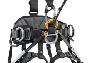 PETZL AVAO® Antivalharnas - Maat 2 - Zwart/Geel - EU - Afbeelding 3