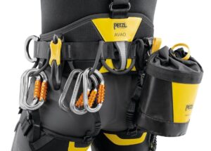 PETZL AVAO® Antivalharnas - Maat 2 - Zwart/Geel - EU - Afbeelding 4