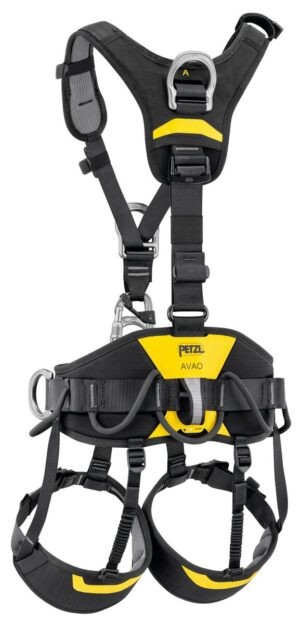PETZL AVAO® Antivalharnas - Maat 0 - Zwart/Geel - EU