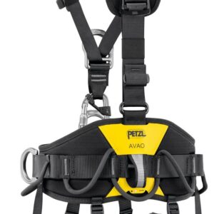 PETZL AVAO® Antivalharnas - Maat 2 - Zwart/Geel - EU - Afbeelding 5