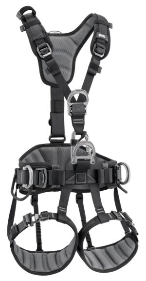 PETZL AVAO® FAST Antivalharnas - Maat 0 - Zwart - EU