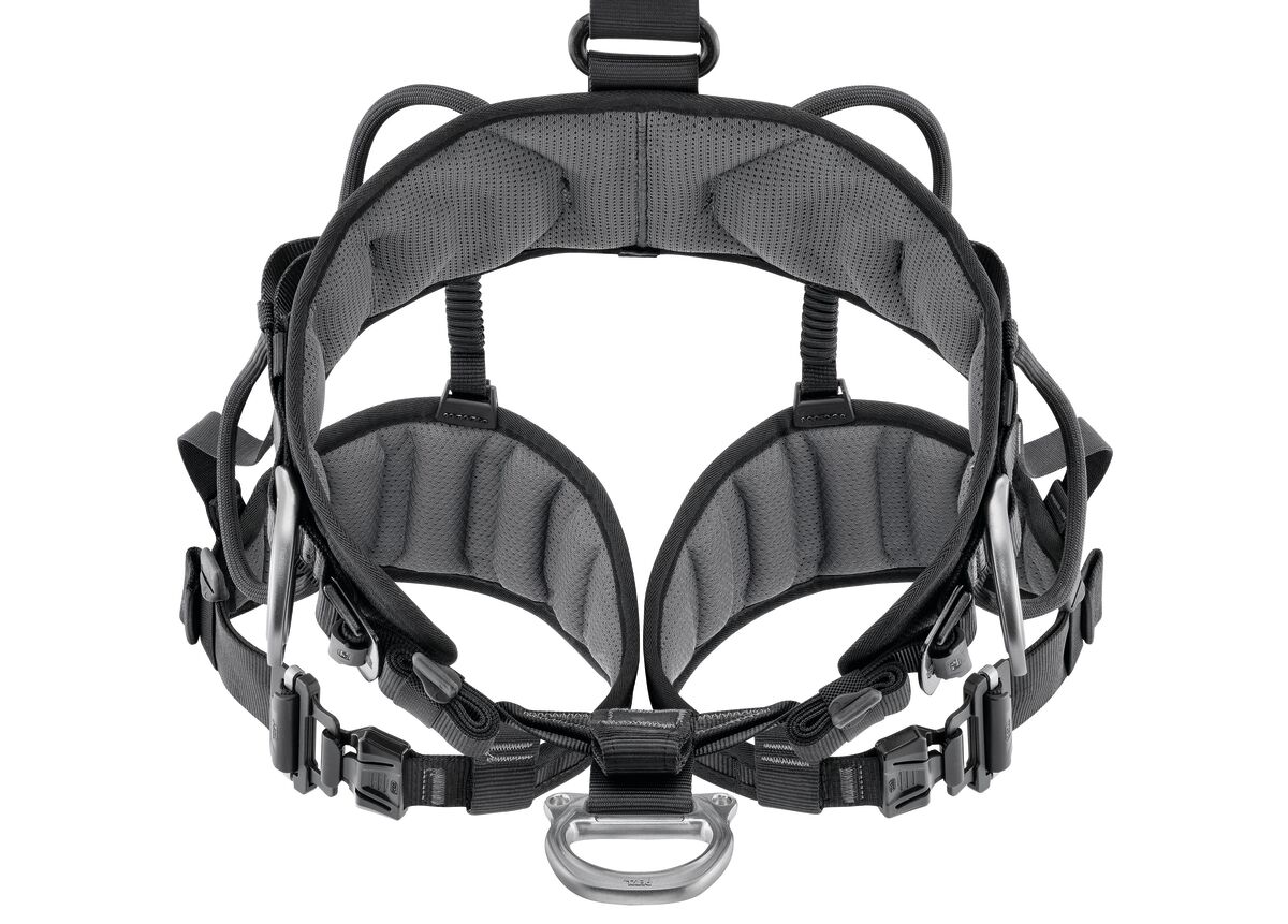 PETZL AVAO® FAST Antivalharnas - Maat 1 - Zwart - EU - Afbeelding 2