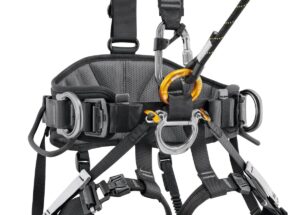 PETZL AVAO® FAST Antivalharnas - Maat 0 - Zwart - EU - Afbeelding 3