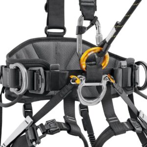 PETZL AVAO® FAST Antivalharnas - Maat 1 - Zwart - EU - Afbeelding 3