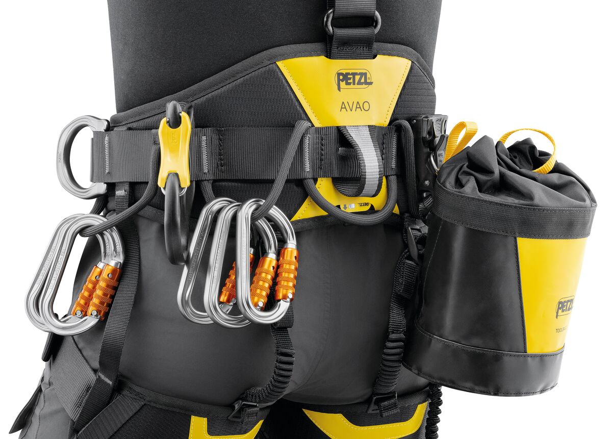 PETZL AVAO® FAST Antivalharnas - Maat 1 - Zwart - EU - Afbeelding 4