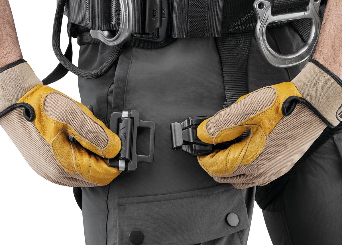PETZL AVAO® FAST Antivalharnas - Maat 1 - Zwart - EU - Afbeelding 5