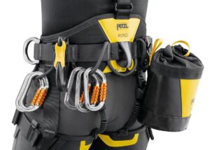 PETZL AVAO® Antivalharnas - Maat 0 - Zwart/Geel - International - Afbeelding 4