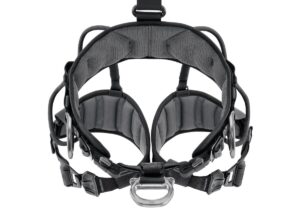 PETZL AVAO® FAST Antivalharnas - Maat 1 - Zwart/Geel - International - Afbeelding 2
