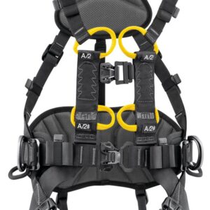 PETZL VOLT® 2026 Antivalharnas - Maat 0 - Geel/Zwart - EU