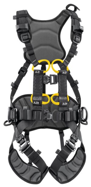 PETZL VOLT® 2026 Antivalharnas - Maat 0 - Geel/Zwart - EU