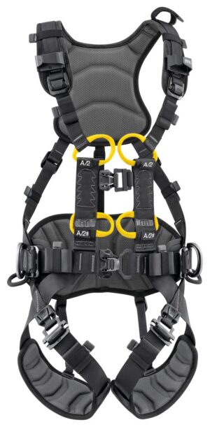 PETZL VOLT® WIND 2026 Antivalharnas - Maat 1 - Geel/Zwart - EU