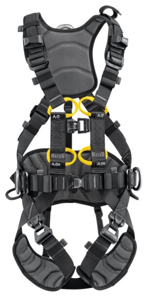 PETZL VOLT® 2026 - Antivalharnas - Maat 1 - Geel/Zwart - International
