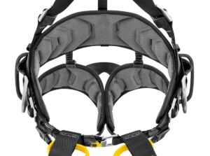 PETZL VOLT® WIND OFFSHORE Antivalharnas - Maat 0 - Geel/Zwart - Afbeelding 3