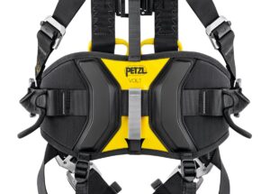 PETZL VOLT® WIND OFFSHORE Antivalharnas - Maat 0 - Geel/Zwart - Afbeelding 4