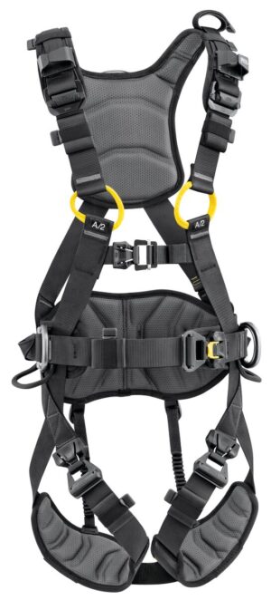 PETZL VOLT® LIGHT Antivalharnas - Maat 2 - Geel/Zwart - International
