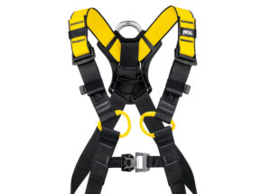 PETZL NEWTON Antivalharnas - Maat 1  - Zwart/Geel - EU - Afbeelding 3