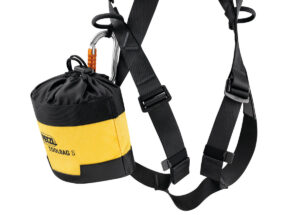 PETZL NEWTON Antivalharnas - Maat 1  - Zwart/Geel - EU - Afbeelding 4