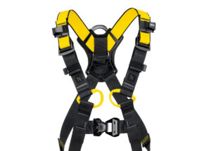 PETZL NEWTON Antivalharnas - Maat 1  - Zwart/Geel - International - Afbeelding 3