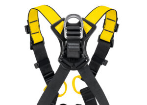 PETZL NEWTON Antivalharnas - Maat 1  - Zwart/Geel - International - Afbeelding 4