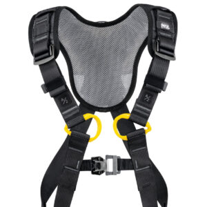 PETZL NEWTON FAST Antivalharnas - Maat 1 - Zwart/Geel - EU - Afbeelding 3