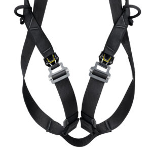 PETZL NEWTON FAST Antivalharnas - Maat 1 - Zwart/Geel - EU - Afbeelding 4