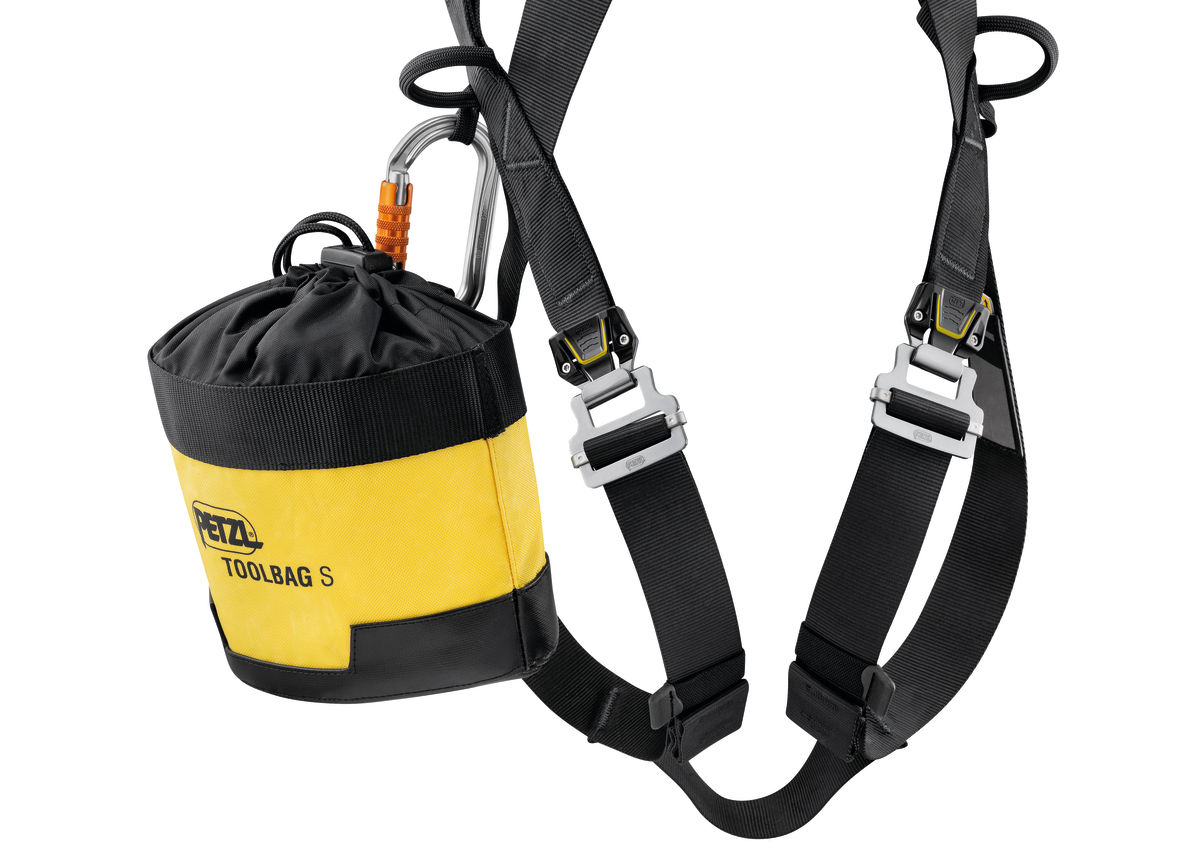 PETZL NEWTON FAST Antivalharnas - Maat 1 - Zwart/Geel - EU - Afbeelding 5