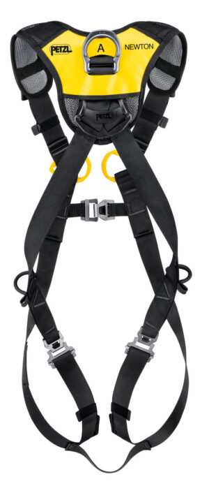 PETZL NEWTON FAST Antivalharnas - Maat 2  - Zwart/Geel - EU - Afbeelding 6