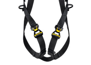 PETZL NEWTON FAST Antivalharnas - Maat 1  - Zwart/Geel - International - Afbeelding 5