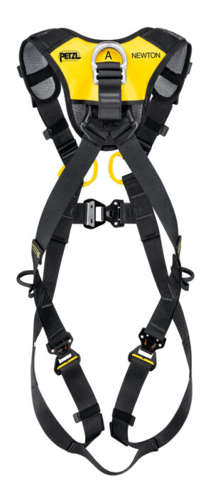 PETZL NEWTON FAST Antivalharnas - Maat 1  - Zwart/Geel - International - Afbeelding 6