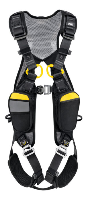 PETZL NEWTON EASYFIT Antivalharnas - Maat 0  - Zwart/Geel - EU