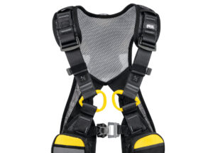 PETZL NEWTON EASYFIT Antivalharnas - Maat 0 - Zwart/Geel - EU - Afbeelding 3