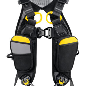 PETZL NEWTON EASYFIT Antivalharnas - Maat 0  - Zwart/Geel - International