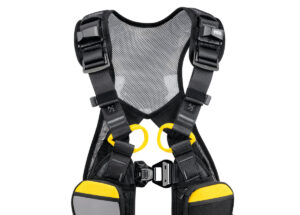 PETZL NEWTON EASYFIT Antivalharnas - Maat 1  - Zwart/Geel - International - Afbeelding 3